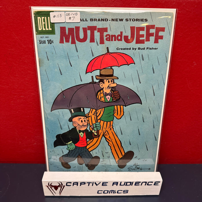 Mutt and Jeff #115 - GD/VG