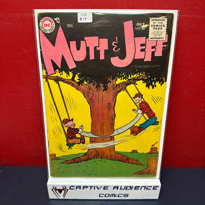 Mutt and Jeff #80 - VG