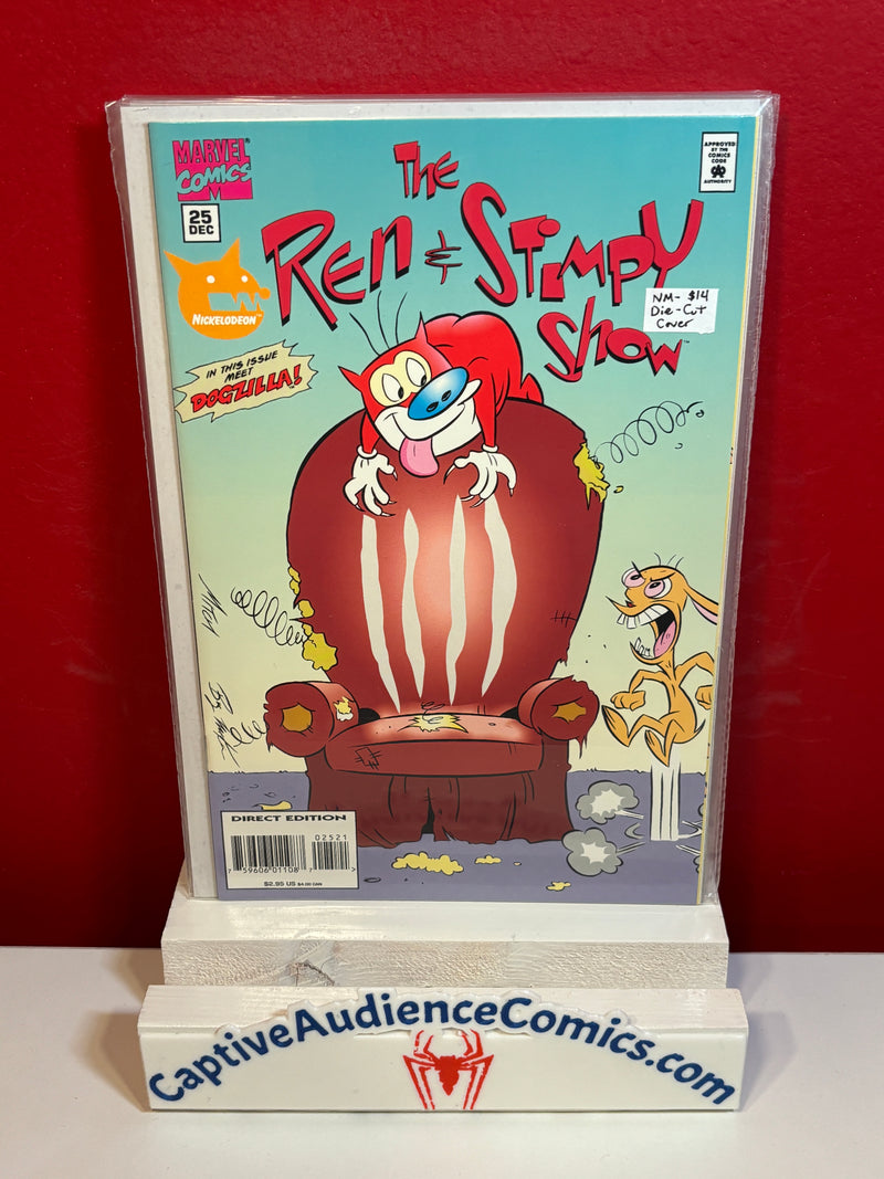 Ren & Stimpy Show #25 - Die-Cut Cover - NM-