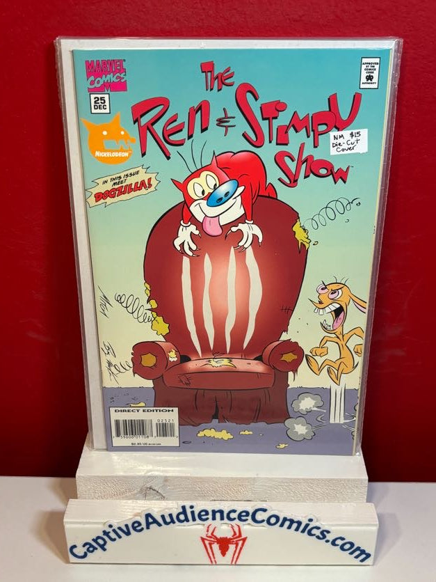 Ren & Stimpy Show #25 - Die-Cut Cover - NM