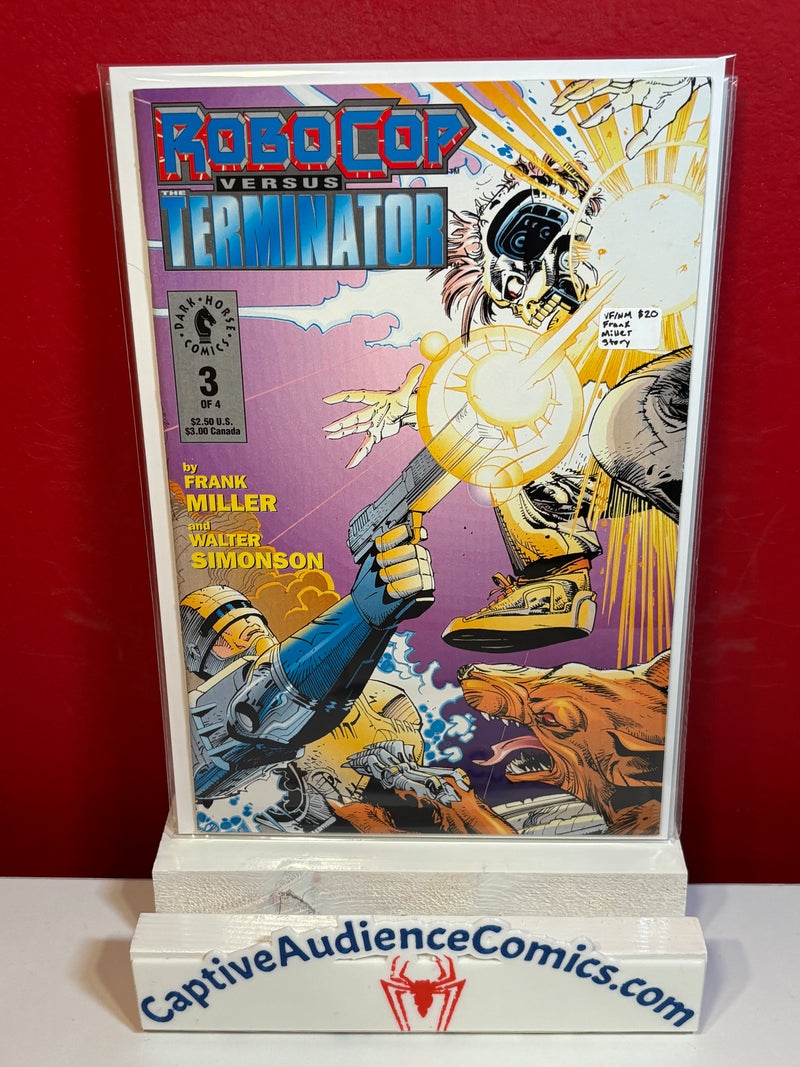 Robocop Versus Terminator #3 - Frank Miller - VF/NM