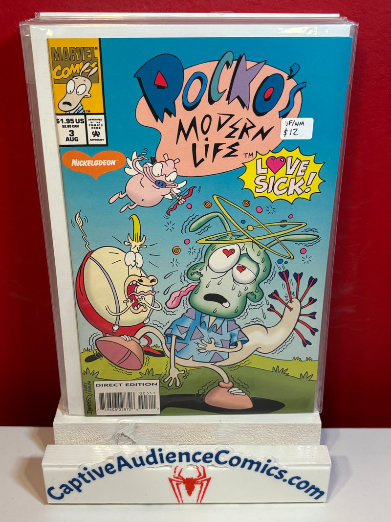 Rocko's Modern Life #3 - VF/NM