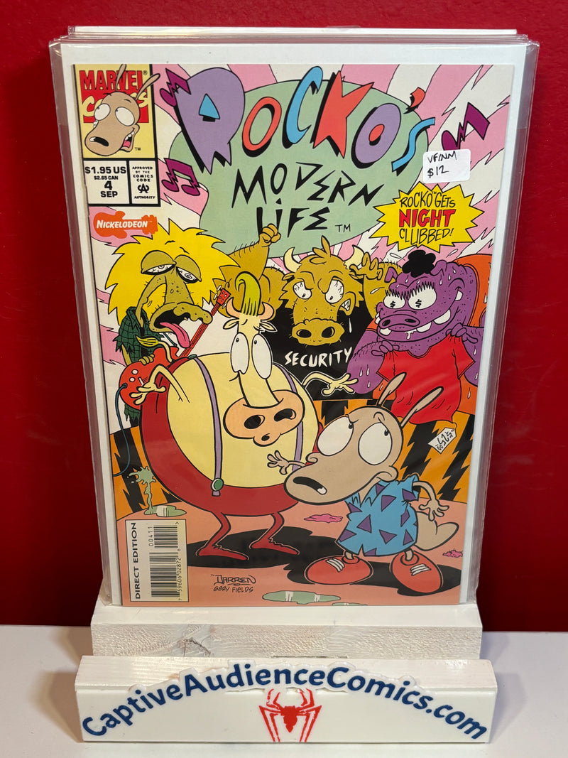 Rocko's Modern Life #4 - VF/NM