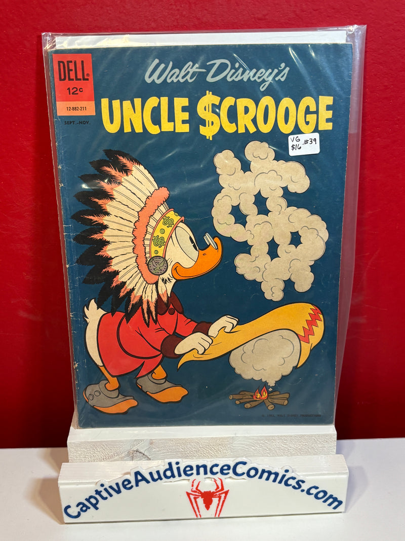 Walt Disney's Uncle Scrooge #39 - VG