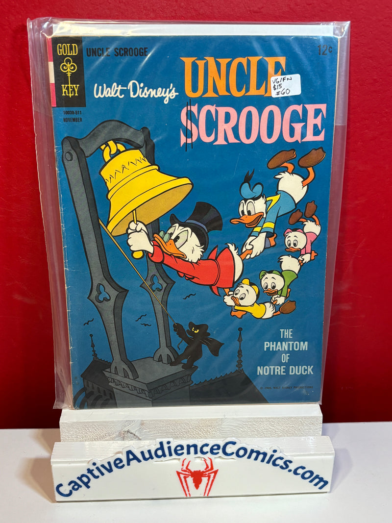 Walt Disney's Uncle Scrooge #60 - VG/FN