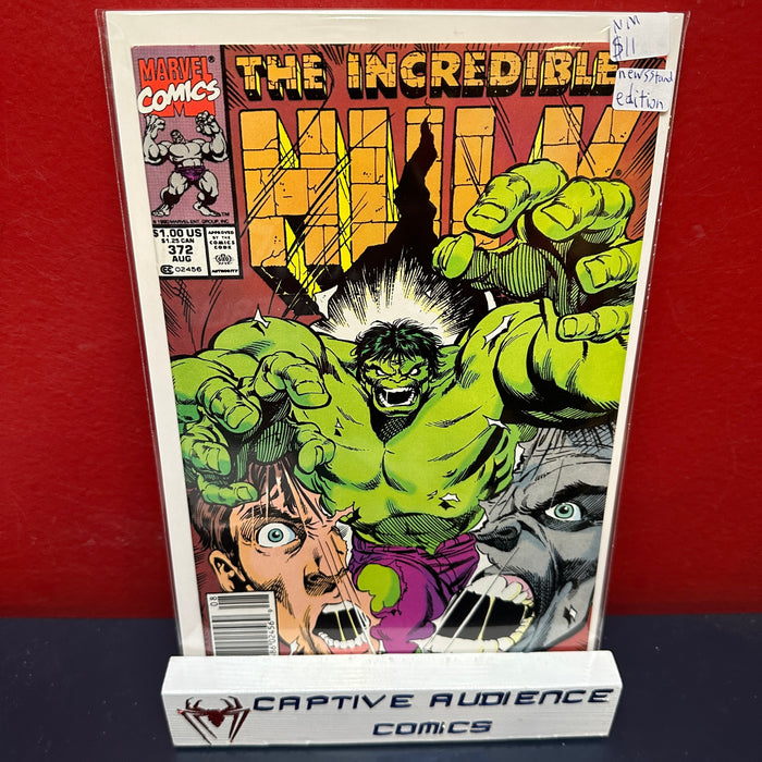 Incredible Hulk, The Vol. 1 #372 - Newsstand Edition - NM-