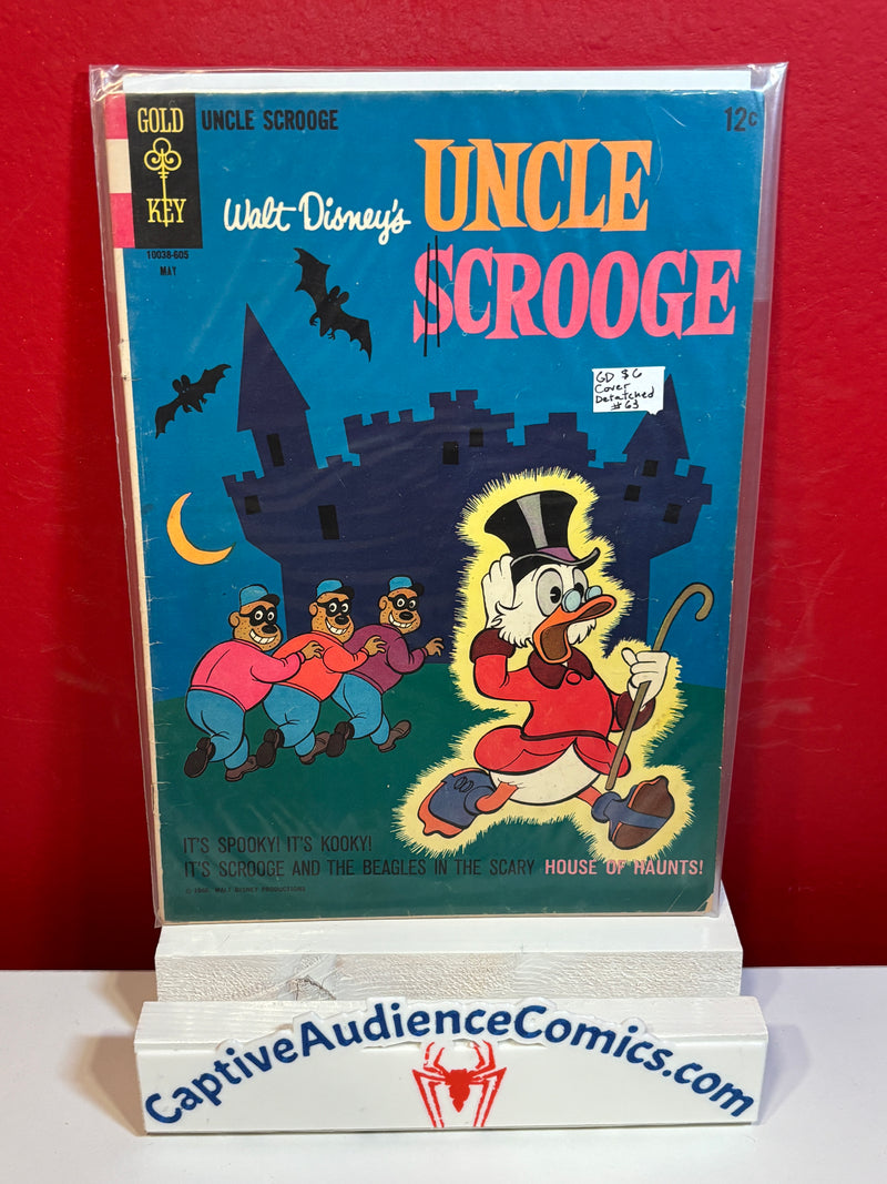 Walt Disney's Uncle Scrooge #63 - Cover Detached - GD