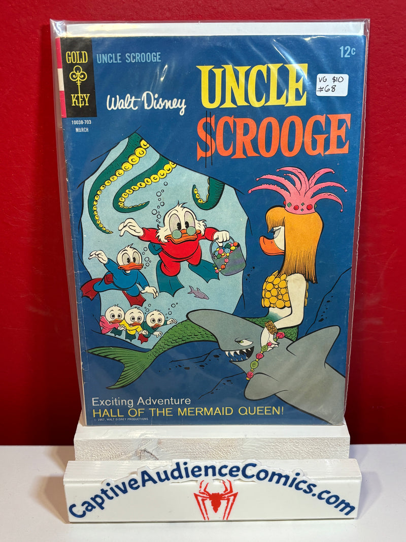 Walt Disney's Uncle Scrooge #68 - VG