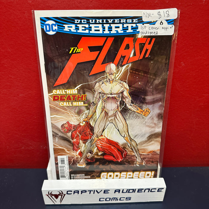 Flash, Vol. 5 #6 - 1st Cover God Speed - App. of - NM-