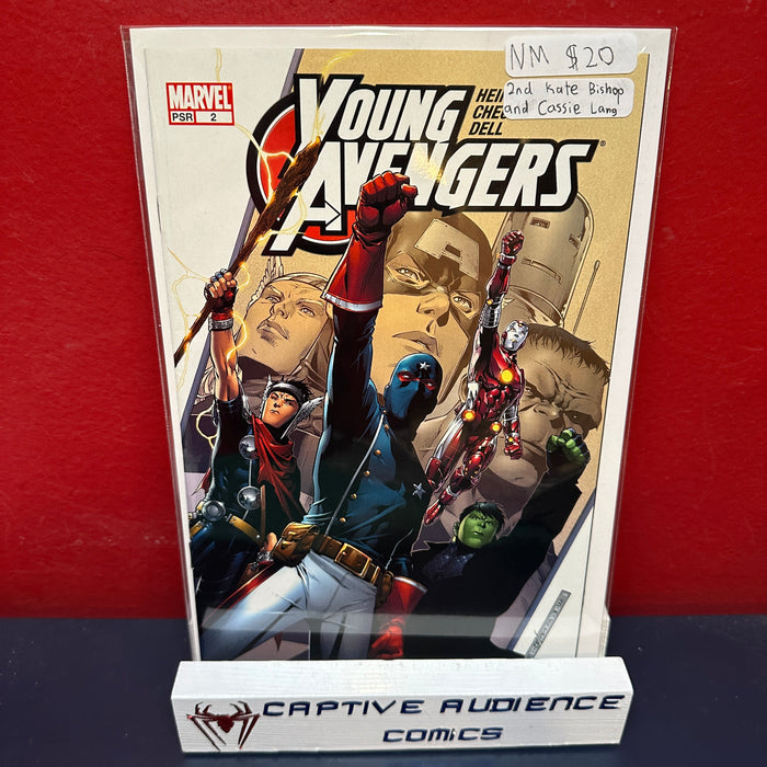 Young Avengers, Vol. 1 #2 - 2nd Kate Bishop and Cassie Lang - NM