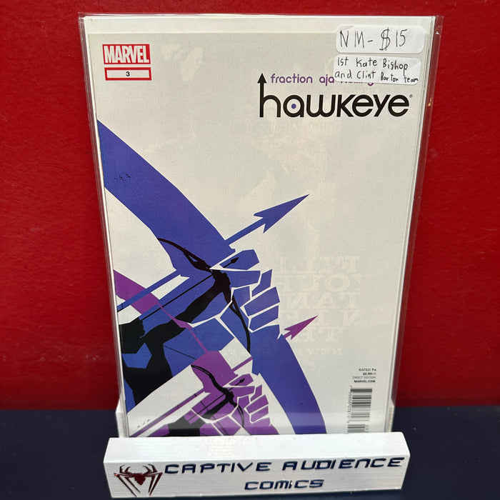 Hawkeye, Vol. 4 #3 - 1st Kate Clint Bishop Barton Team - NM-