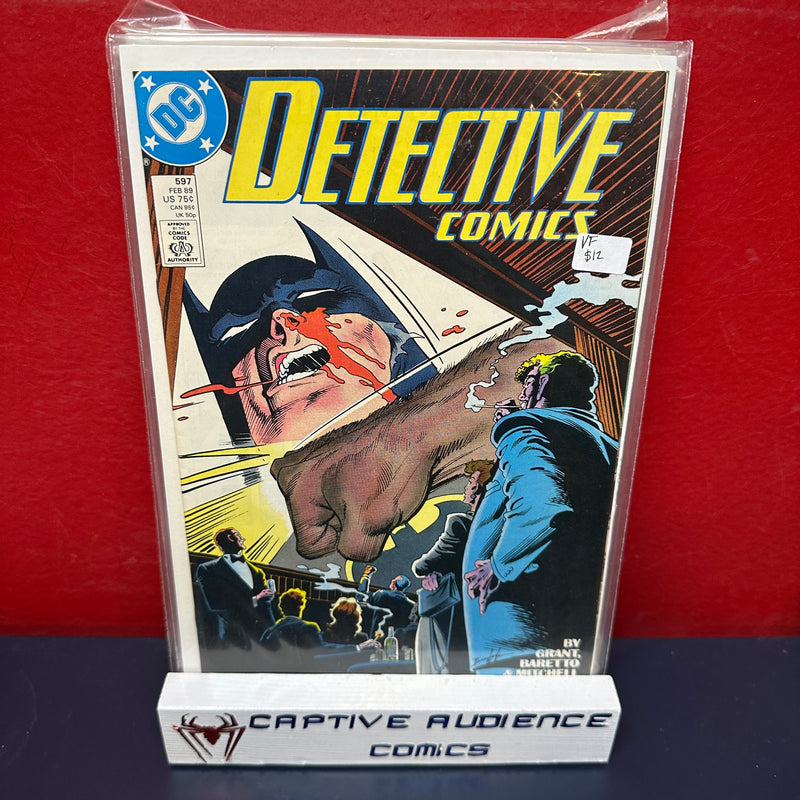 Detective Comics, Vol. 1 #597 - VF