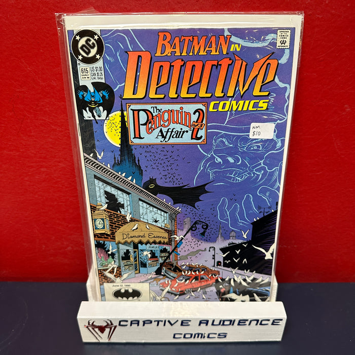 Detective Comics, Vol. 1 #615 - NM