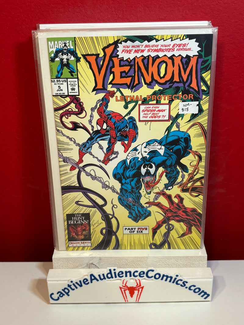 Venom: Lethal Protector, Vol. 1 #5 - NM-