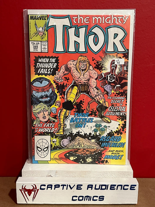 Thor, Vol. 1 #389 - VF