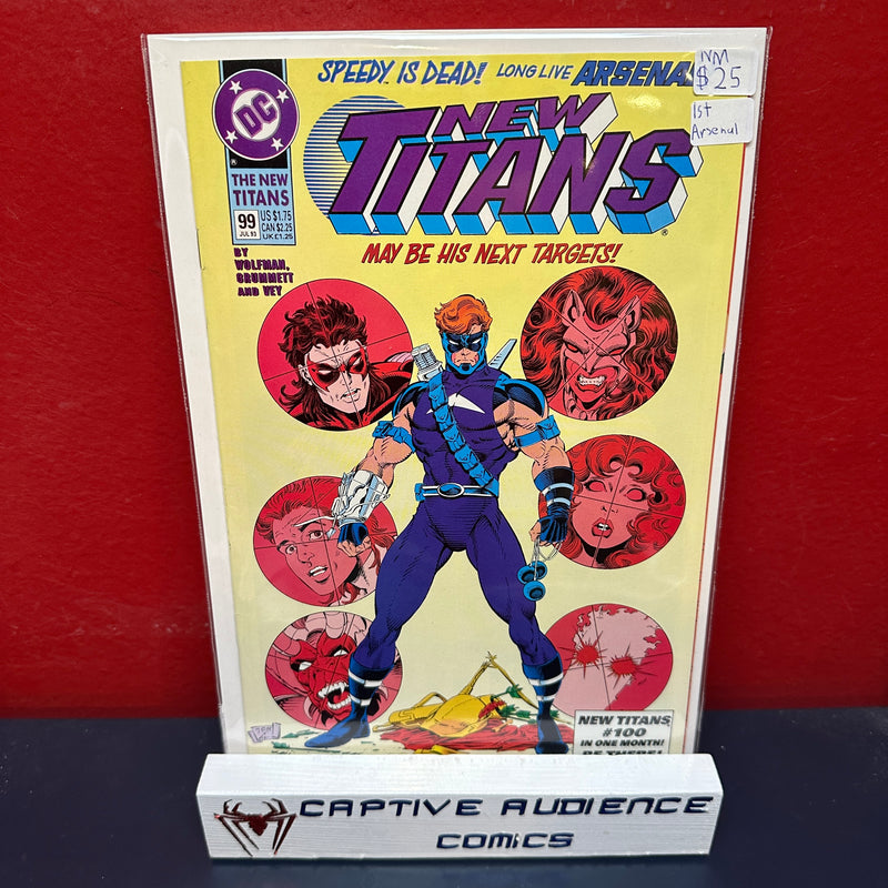 New Titans, The #99 - 1st Arsenal - NM