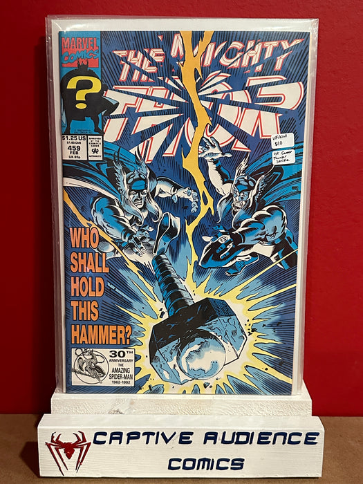 Thor, Vol. 1 #459 - 1st Cameo Thunder Strike - VF/NM