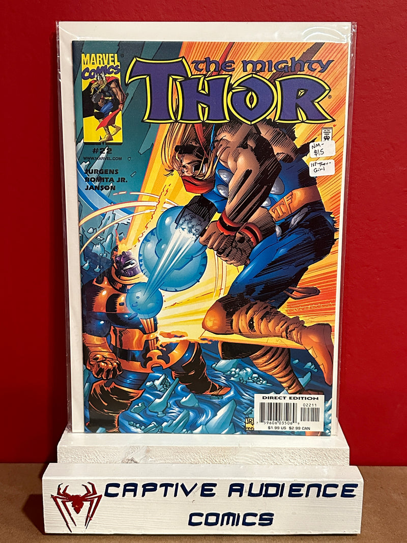 Thor, Vol. 2 #22 - 1st Thor-Girl - NM-