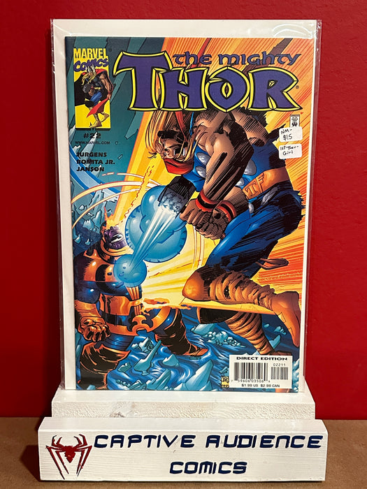 Thor, Vol. 2 #22 - 1st Thor-Girl - NM-