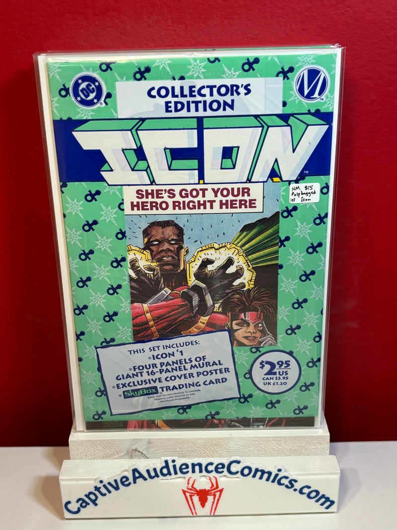 Icon #1 - 1st Icon Polybagged Collector's Edition - NM