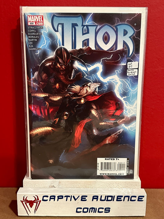 Thor, Vol. 3 #600 - Marko Djurdjevie Variant - NM