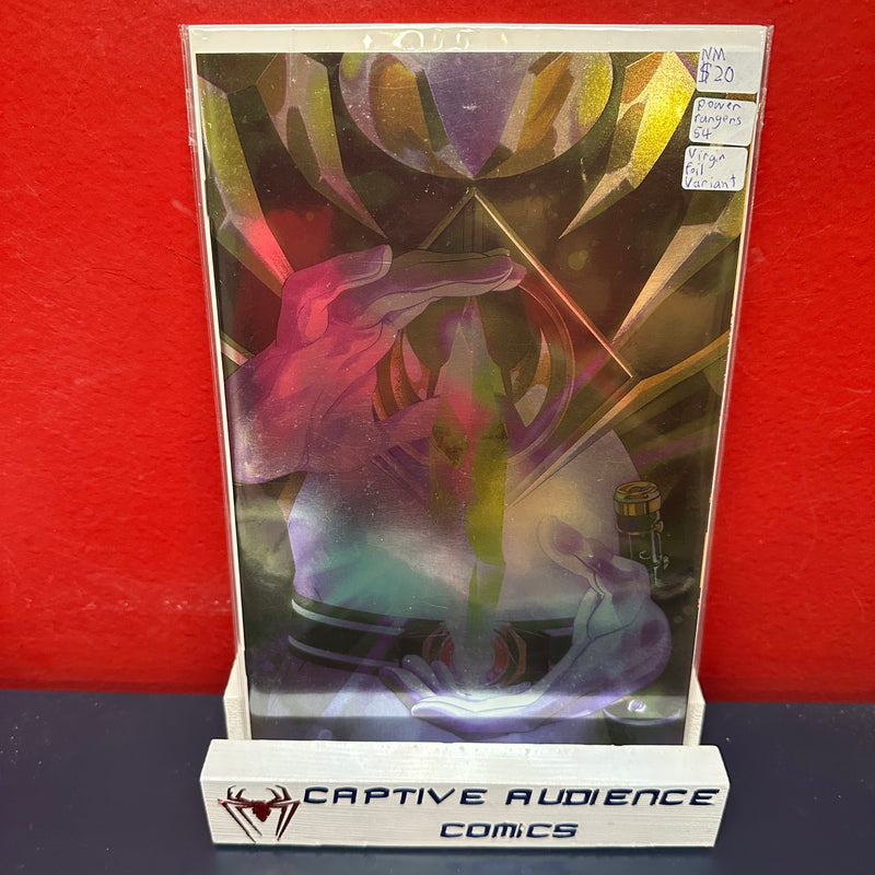 Mighty Morphin Power Rangers #54 - Virgin Foil Variant - NM