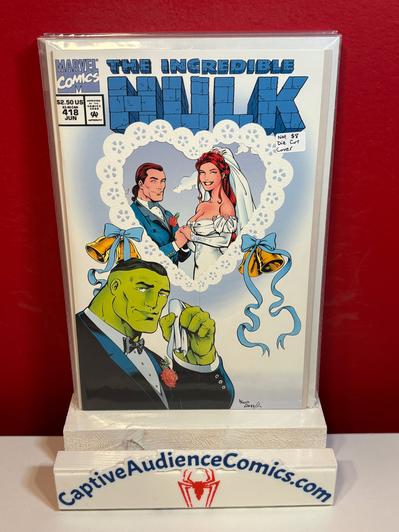 Incredible Hulk, The Vol. 1 #418 - Die Cut Cover - NM