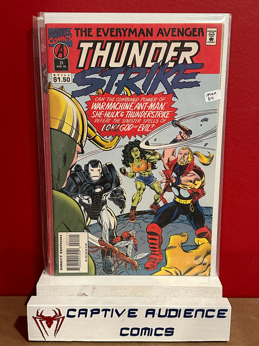 Thunderstrike, Vol. 1 #21 - VF/NM