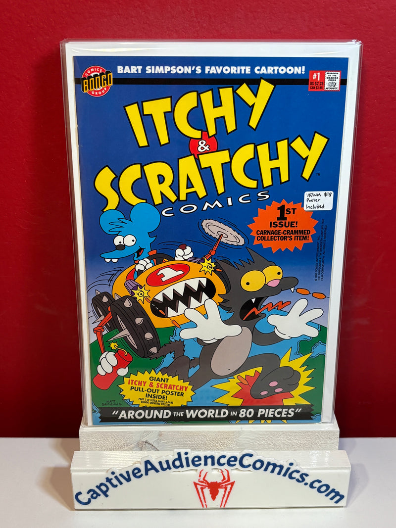 Itchy & Sratchy Comics #1 - Poster Included - VF/NM