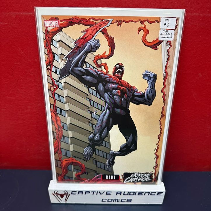 Extreme Carnage: Riot - Jeff Johnson Variant - NM