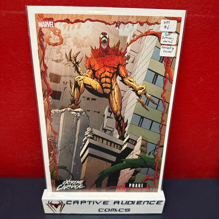 Extreme Carnage: Phage #1 - Jeff Johnson Variant - NM