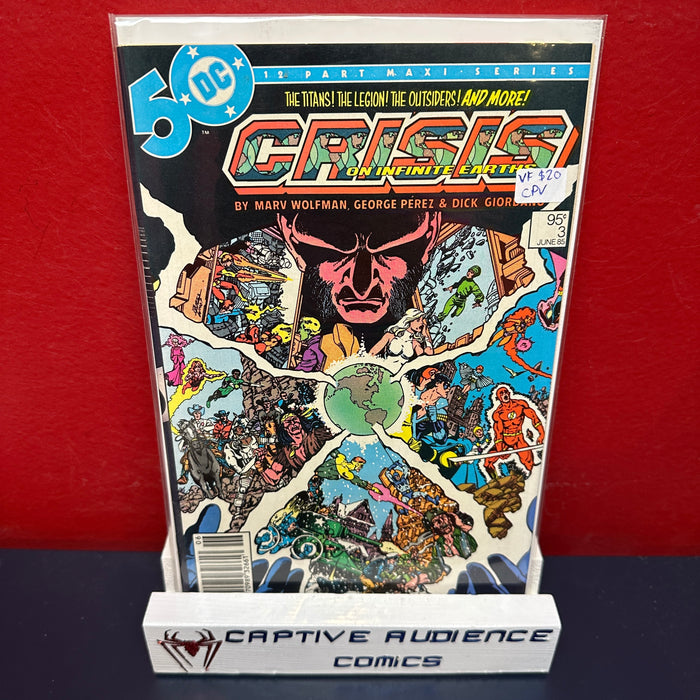 Crisis On Infinite Earths #3 - CPV - VF