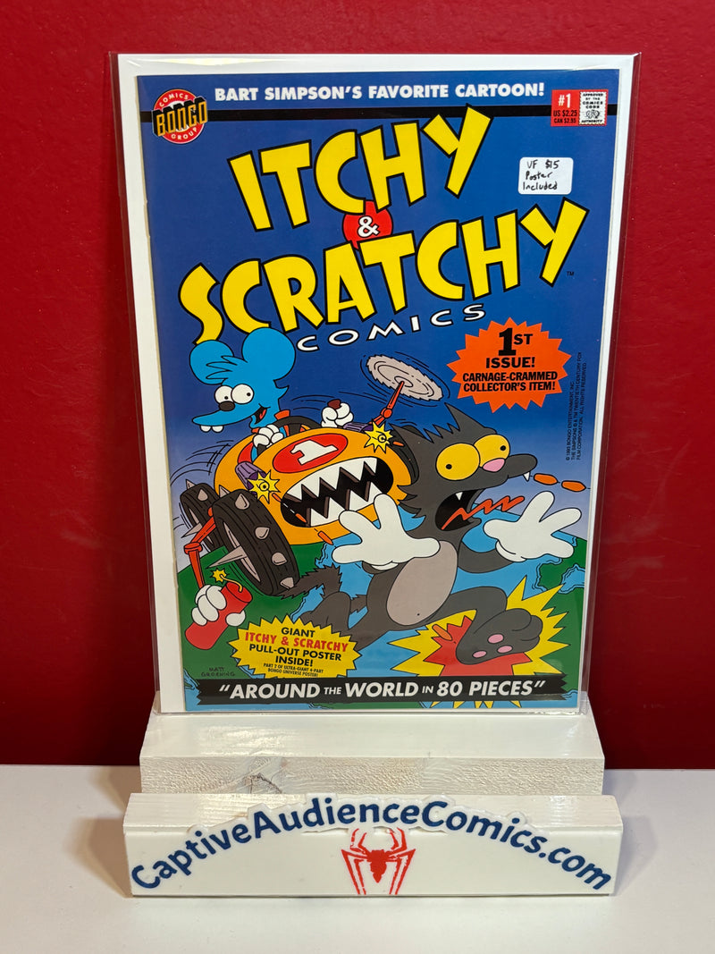 Itchy & Sratchy Comics #1 - Poster Included - VF