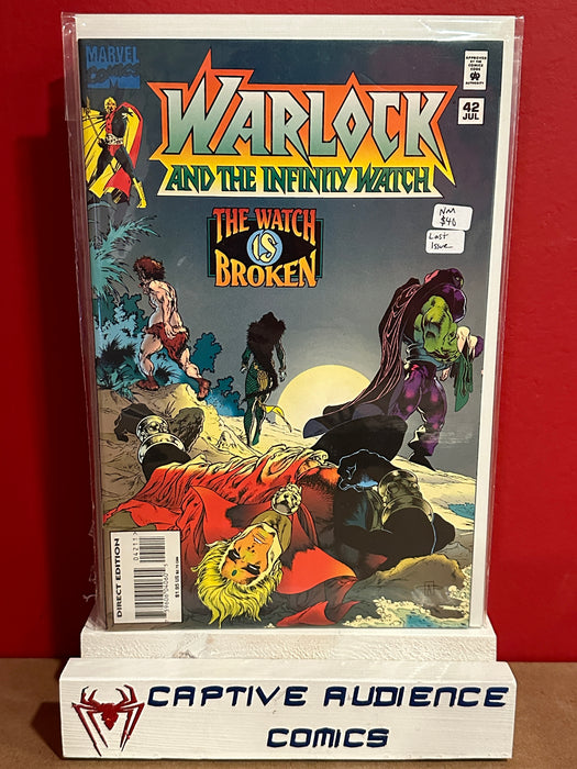 Warlock and the Infinity Watch #42 - Last Issue - NM