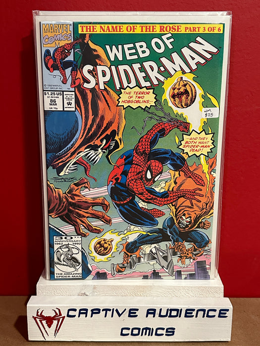 Web of Spider-Man, Vol. 1 #86 - NM