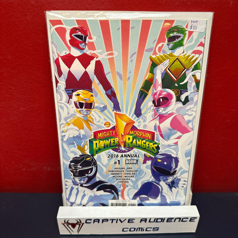 Mighty Morphin Power Rangers 2016 Annual #1 - NM