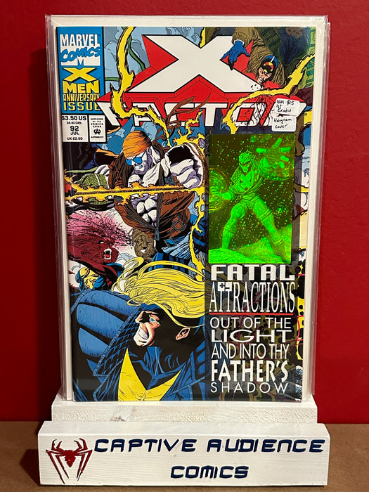 X-Factor, Vol. 1 #92 - 1st Exodus - Hologram Cover - NM