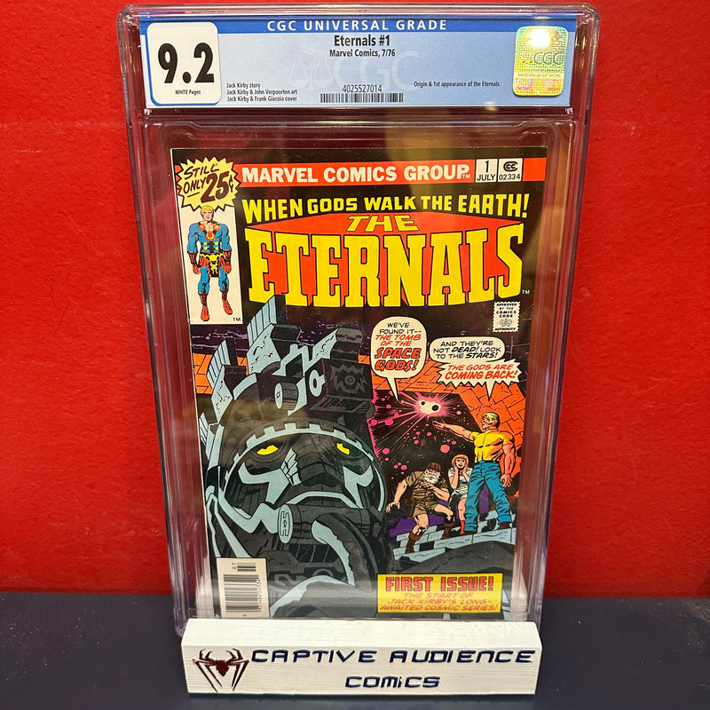 Eternals, Vol. 1 #1 - 1st Eternals - CGC 9.2