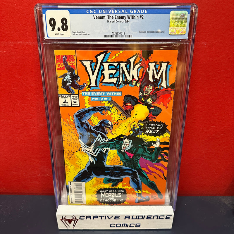 Venom: The Enemy Within #2 - CGC 9.8