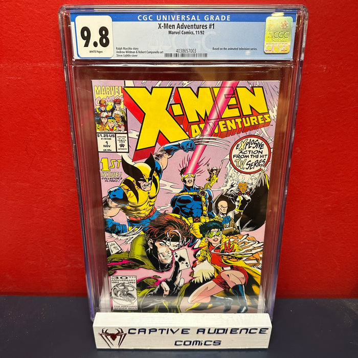 X-Men Adventures #1 - CGC 9.8
