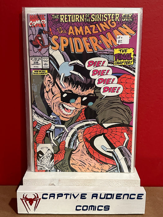 Amazing Spider-Man, The Vol. 1 #339 - VF+