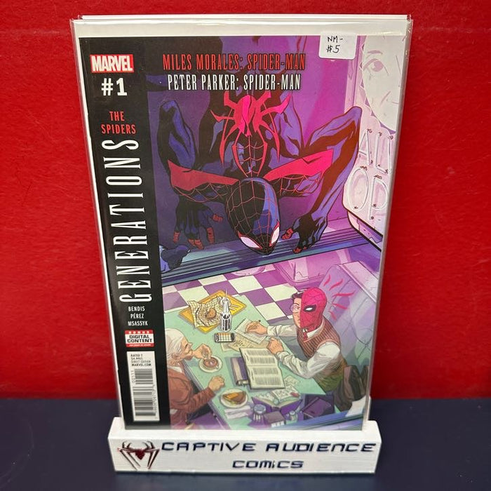 Generations: Miles Morales Spider-Man & Peter Parker Spider-Man - NM-