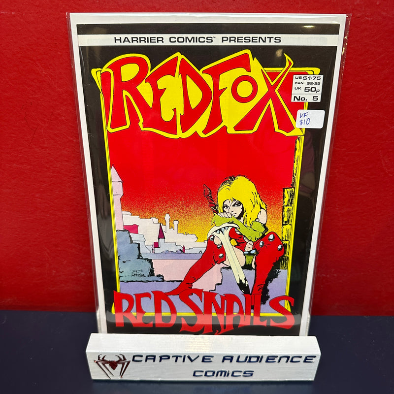 Redfox #5 - VF