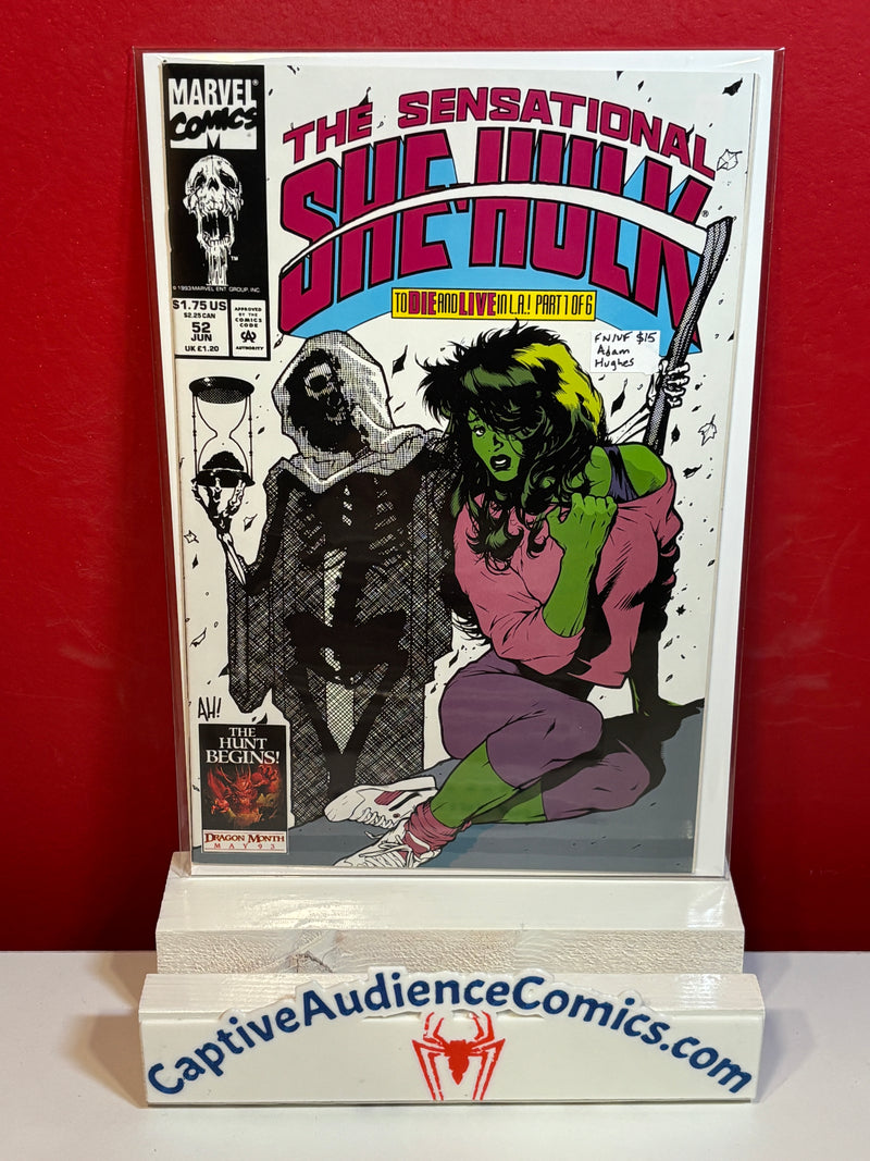 Sensational She-Hulk #52 - Adam Hughes Cover - FN/VF