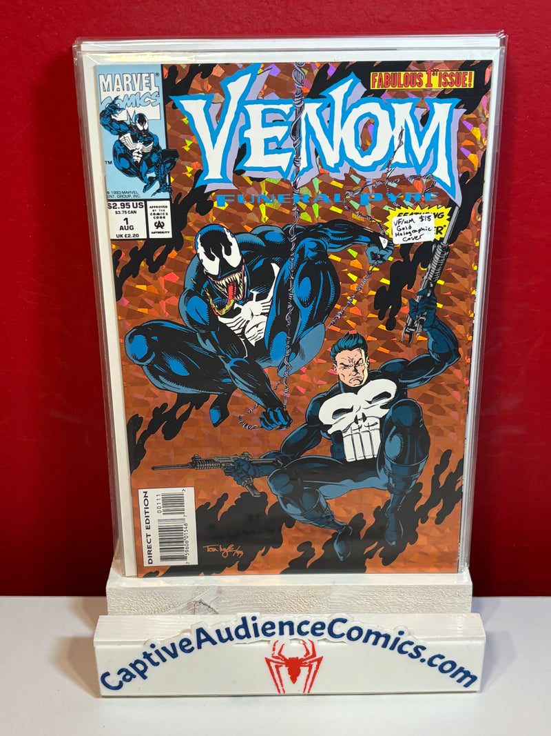 Venom: Funeral Pyre #1 - Gold Holographic Cover - VF/NM