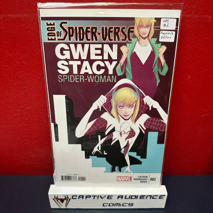 Edge of Spider-Verse #2 - Facsimile Edition - NM