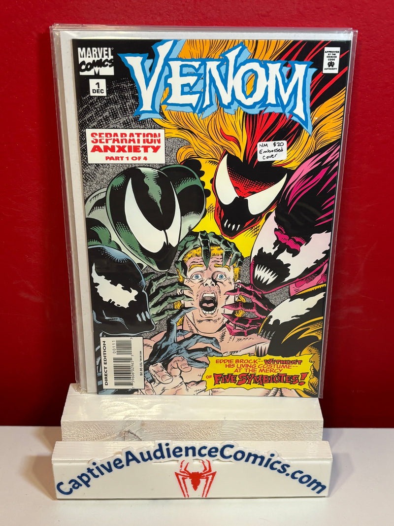 Venom: Separation Anxiety #1 - Embossed Cover - NM