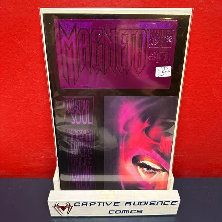 Magneto: The Twisting of A Soul #0 - Embossed Purple Foil Cover - VF
