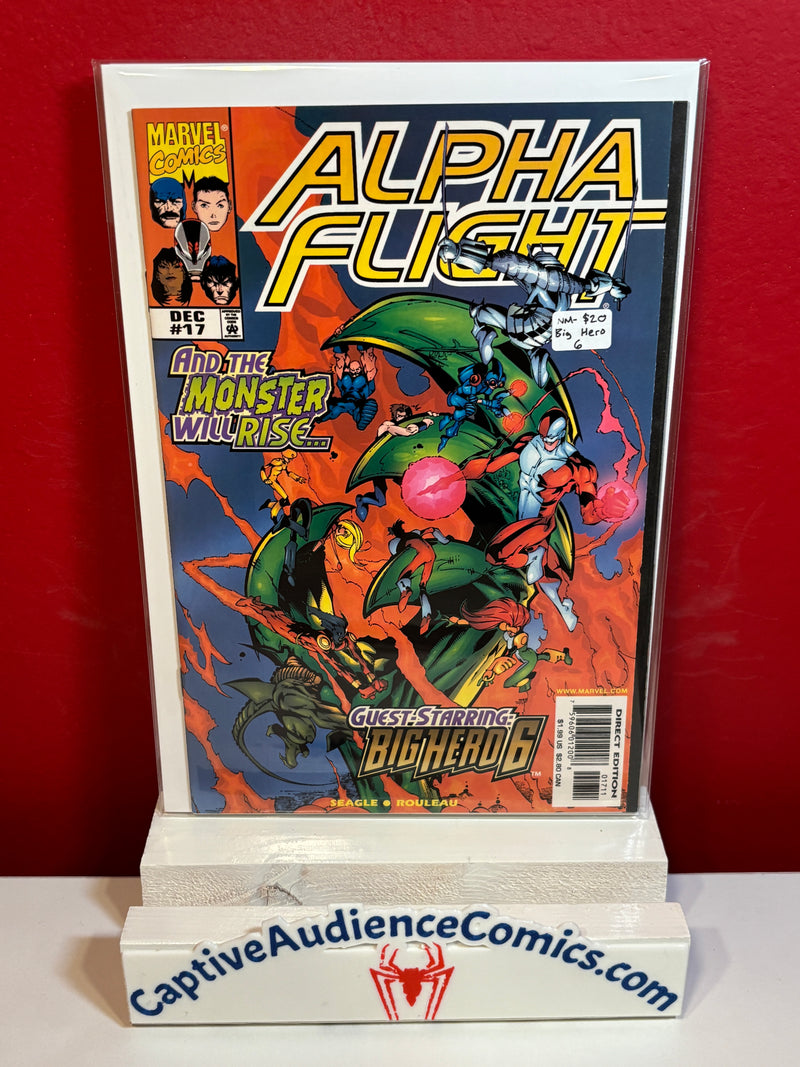 Alpha Flight, Vol. 2 #17 - Big Hero 6 - NM-