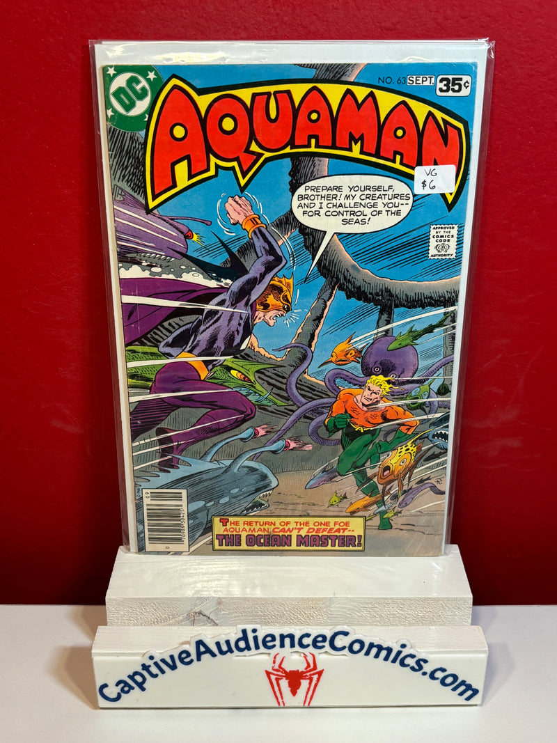 Aquaman, Vol. 1 #63 - VG